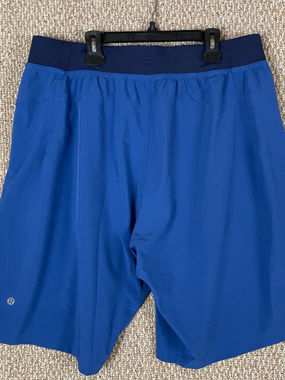 Lululemon T.H.E Shorts Men's XL Linerless 10" Blue Athletic AA15